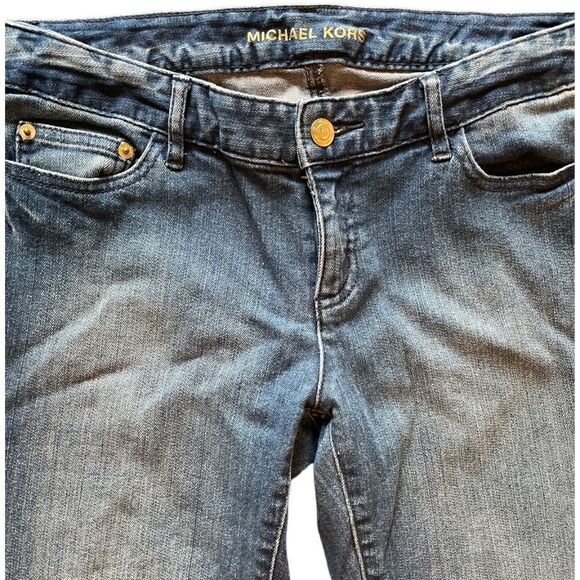 Michael Kors Blue Denim Jeans - Size 4 - Picture 4 of 4